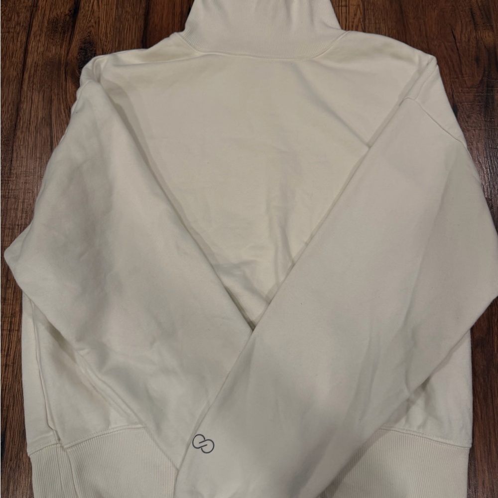 Calia white pullover turtle neck